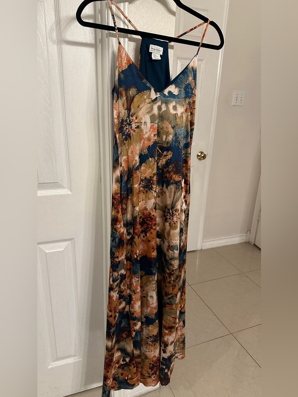 Nicole Miller Floral Maxi Dress